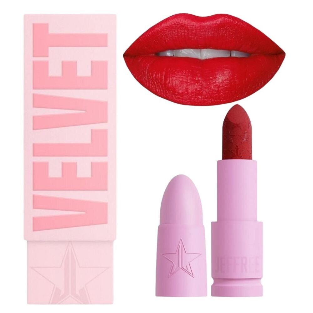 JEFFREE STAR COSMETICS Velvet Trap Matte Lip Stick in Red Affair 3.3G - NIB